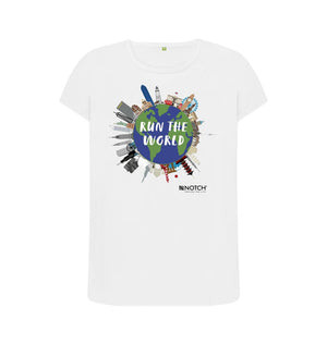 White Women's Run The World T-Shirt