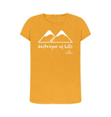Mustard women's Destroyer of Hills T-Shirt