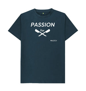 Denim Blue Men's Passion For Rowing T-Shirt