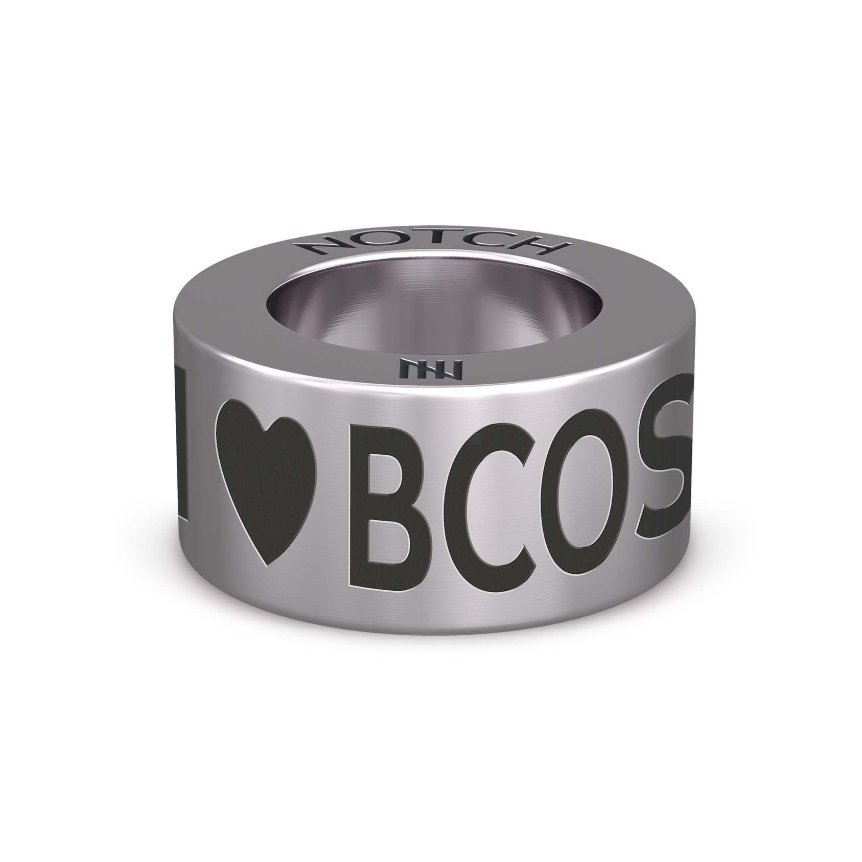 I Love BCOS NOTCH Charm