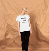 Women's Wifey for Lifey (black text) T-Shirt