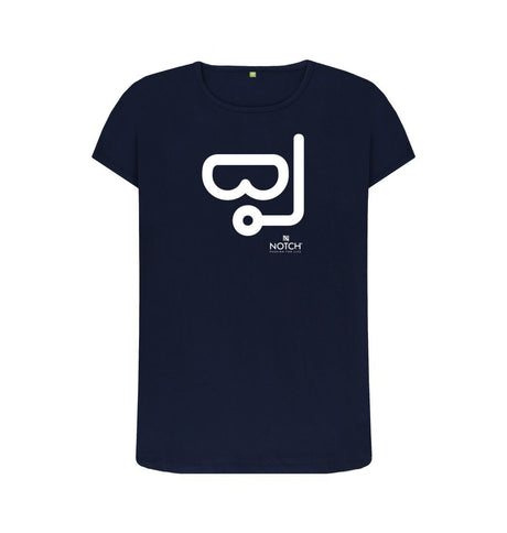 Navy Blue Women's Snorkel T-Shirt