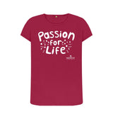 Cherry Women's Bubble Passion for Life T-Shirt