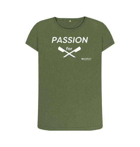 Khaki Women's Passion For Rowing