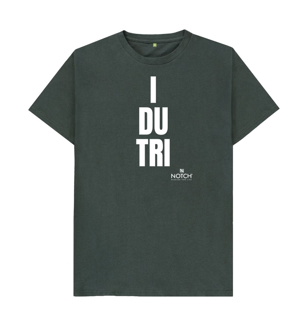 Dark Grey Men's I DU TRI T-Shirt