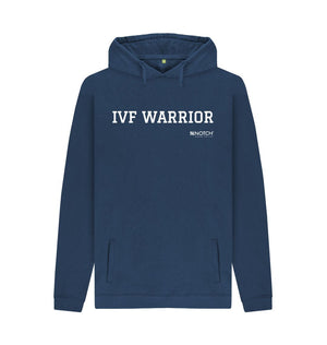 Navy Men's IVF Warrior Hoodie