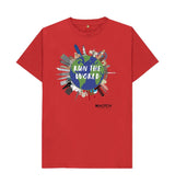 Red Men's Run The World T-Shirt