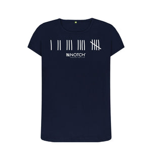 Navy Blue Women's Tally T-Shirt