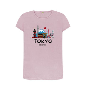Mauve Tokyo 26.2 Black  Women's T-Shirt