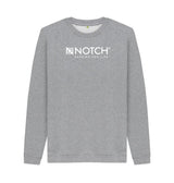Light Heather Men's Notch Logo Sweater