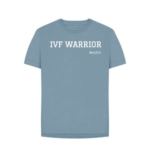 Stone Blue Women's IVF Warrior T-Shirt