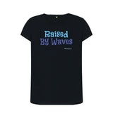 Black Women's Raised By Waves T-Shirt