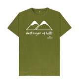 Moss Green Men's Destroyer of Hills T-Shirt