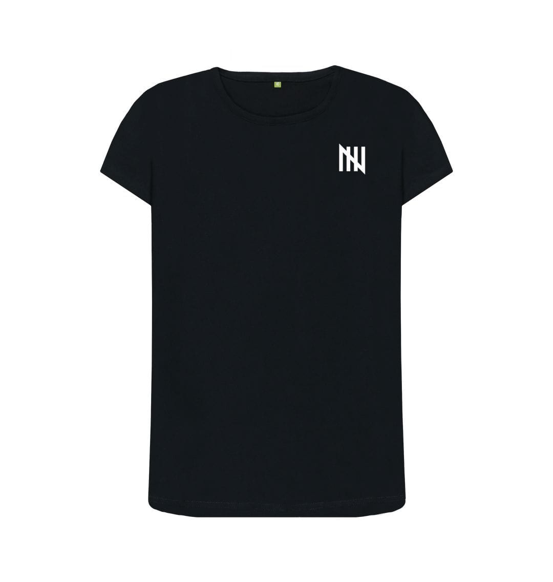 Black Women's Notch Gate T-Shirt