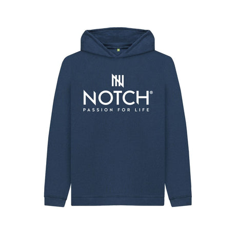 Navy Blue Kid's Notch Hoodie