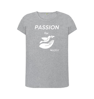 Athletic Grey Women's Passion For Peace T-Shirt