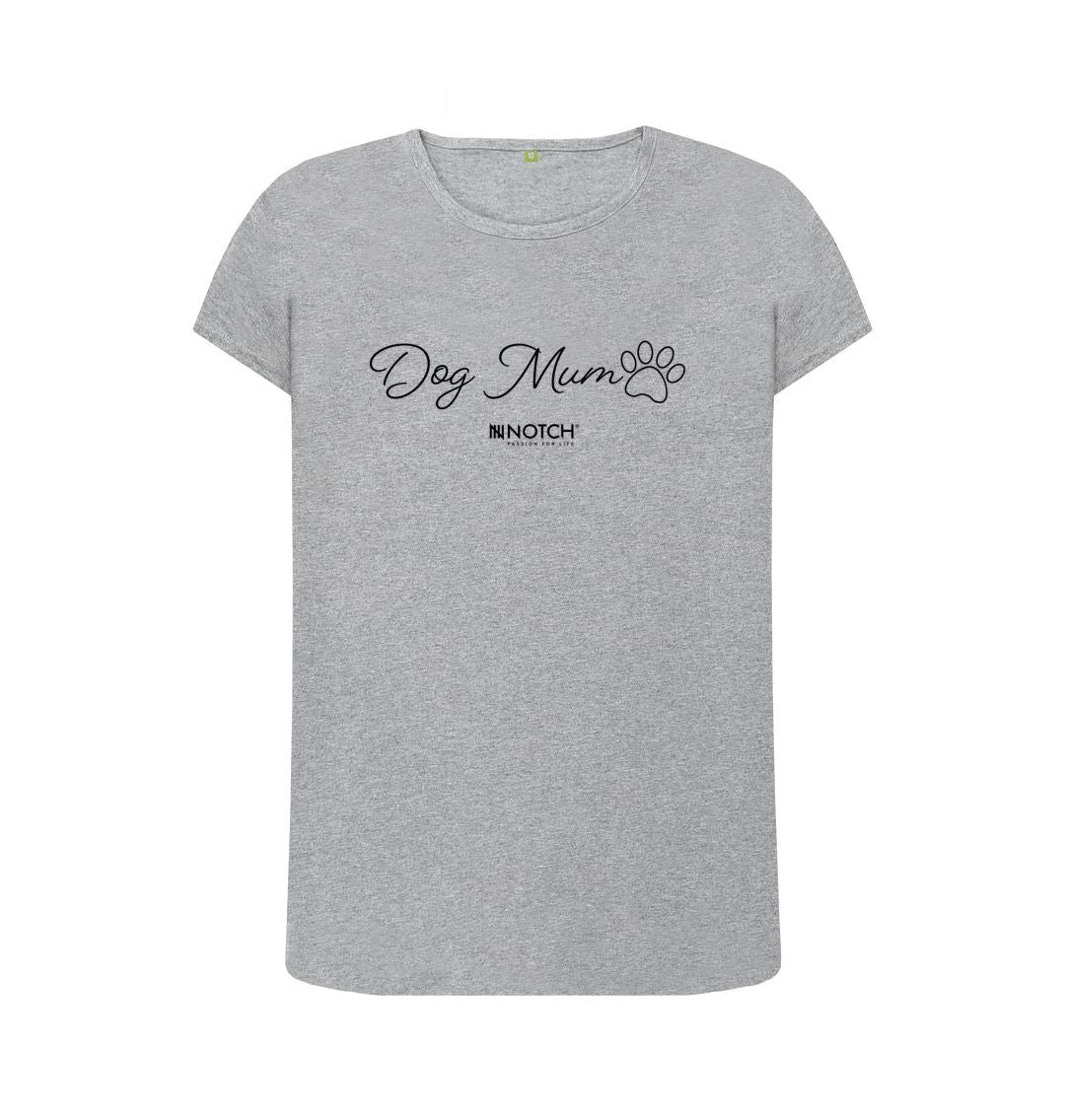 Athletic Grey Women's Dog Mum T-Shirt