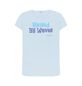 Sky Blue Women's Raised By Waves T-Shirt