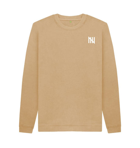 Sand Men's Notch Gate Sweater