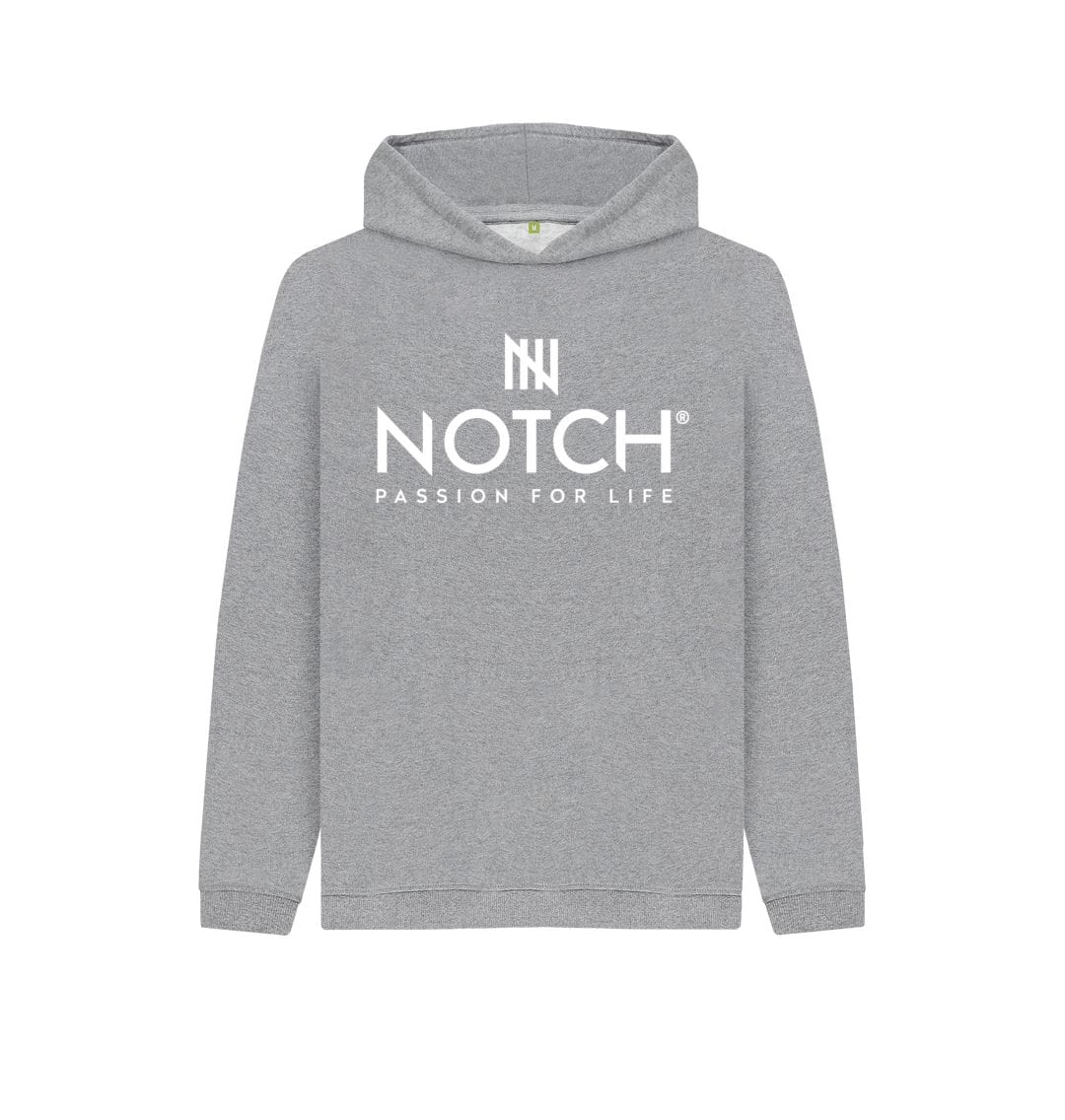 Athletic Grey Kid's Notch Hoodie