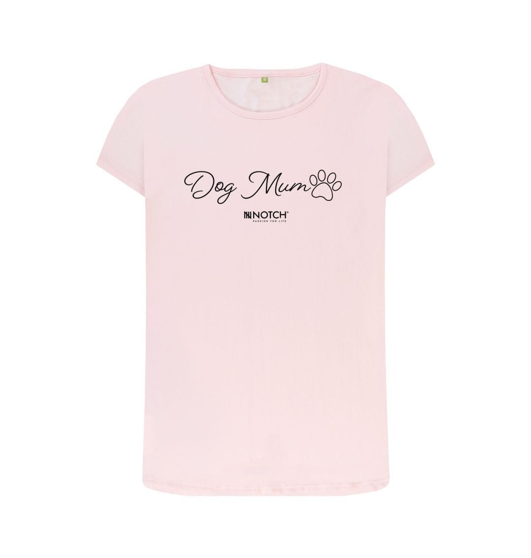 Pink Women's Dog Mum T-Shirt