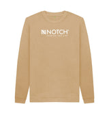 Sand Men's Notch Logo Sweater