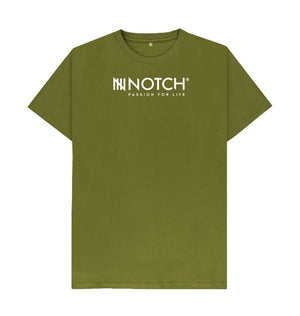 Moss Green Men's Notch Logo T-Shirt