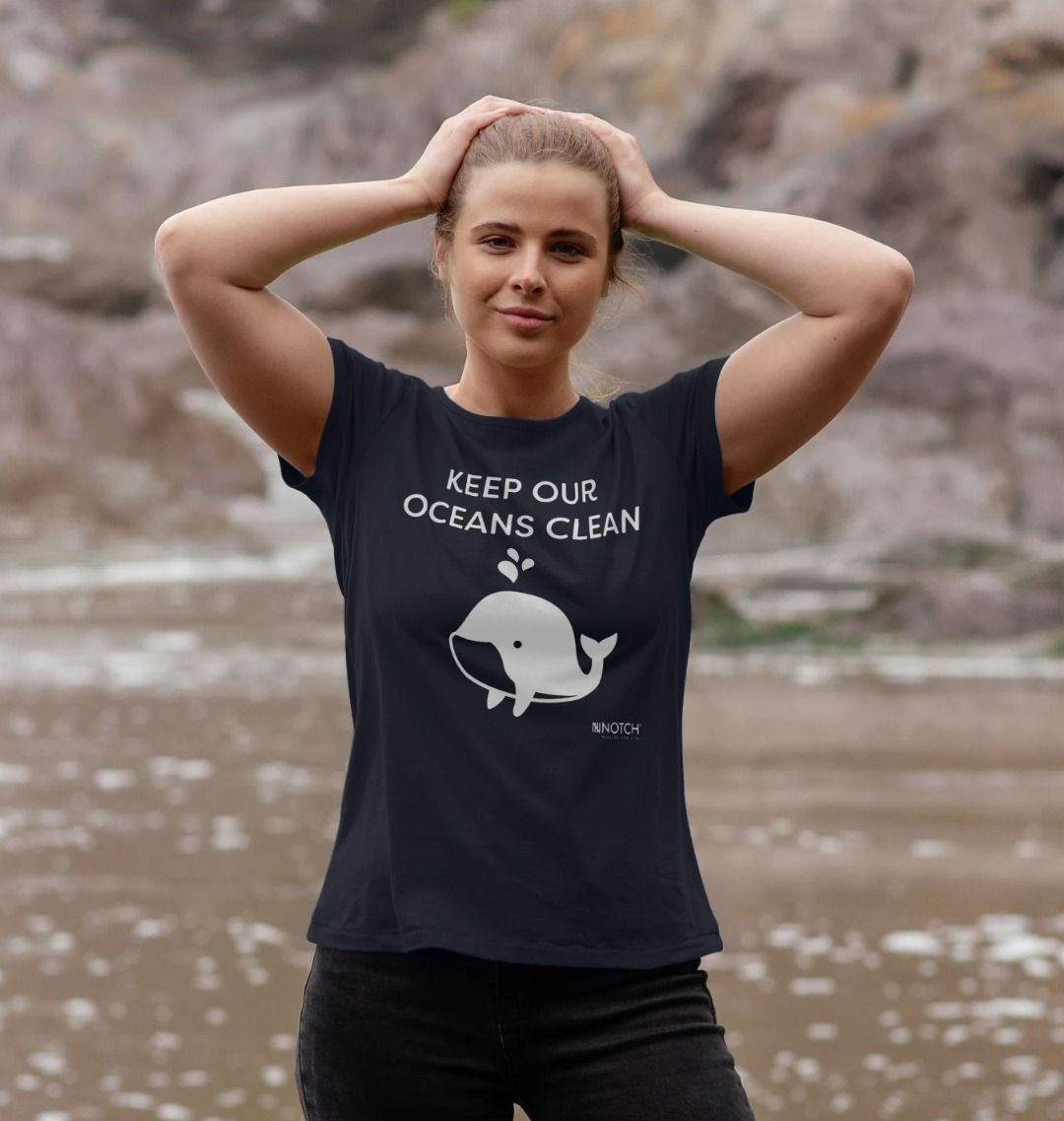 Women's Keep Our Oceans Clean T-Shirt