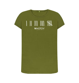Moss Green Women's Tally T-Shirt