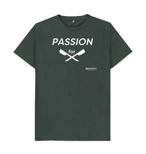Dark Grey Men's Passion For Rowing T-Shirt