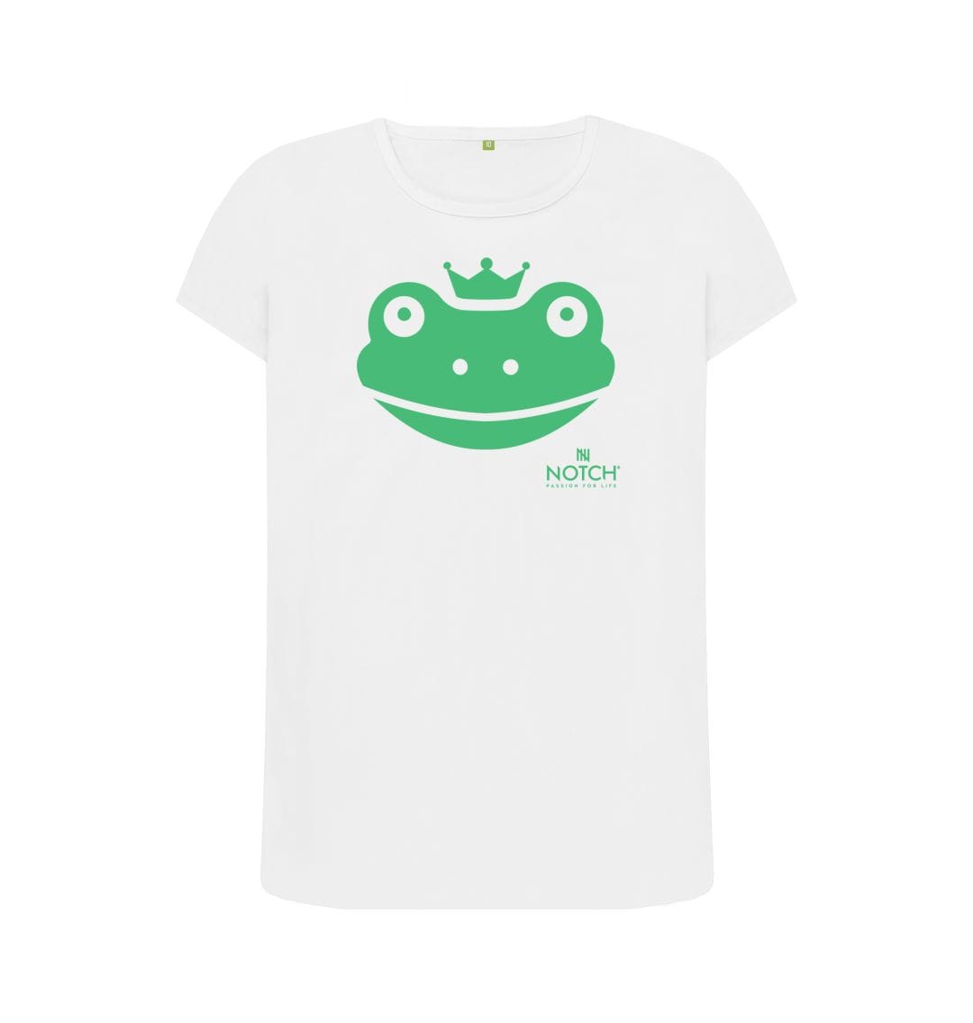White Women's Frog T-Shirt