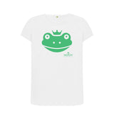 White Women's Frog T-Shirt
