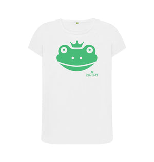 White Women's Frog T-Shirt