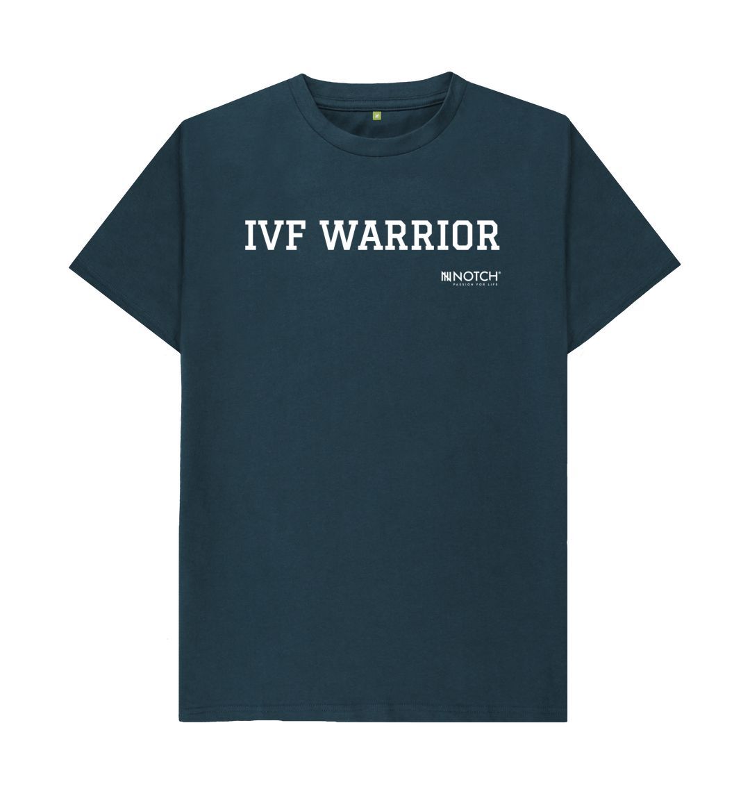 Denim Blue Men's IVF Warrior T-Shirt