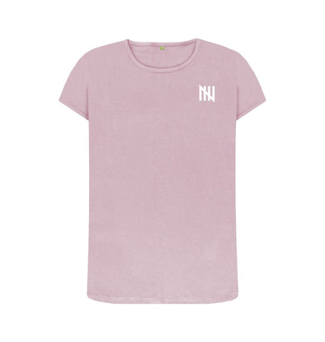 Mauve Women's Notch Gate T-Shirt
