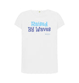 White Women's Raised By Waves T-Shirt