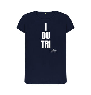 Navy Blue Women's I DU TRI T-Shirt