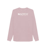 Mauve Women's Notch Logo Jumper