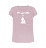 Mauve Women's Passion For Chess T-Shirt