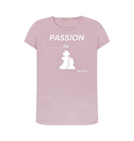 Mauve Women's Passion For Chess T-Shirt