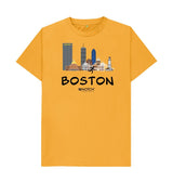 Mustard Men's 26.2 Black text Men's T-Shirt