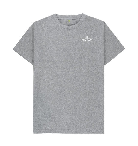 Athletic Grey Men's Small Notch Logo T-Shirt