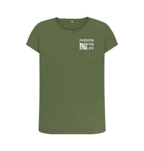 Khaki The Odessa T-Shirt