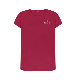 Cherry Women's Small Notch Logo T-Shirt