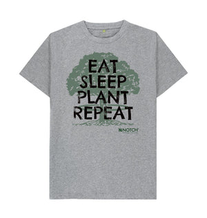 Athletic Grey Men's Eat Sleep Plant Repeat T-Shirt