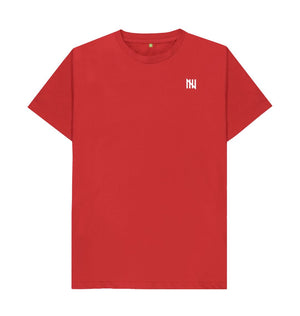 Red Men's Notch Gate T-Shirt