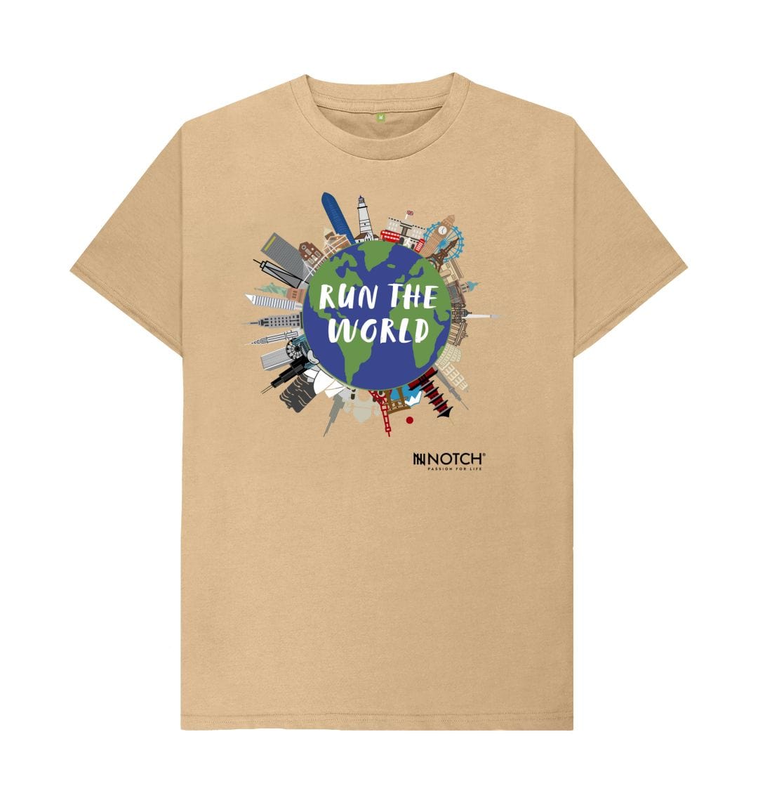 Sand Men's Run The World T-Shirt