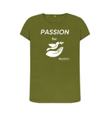 Moss Green Women's Passion For Peace T-Shirt