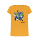 Mustard Women's Run The World T-Shirt