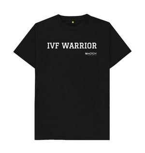 Black Men's IVF Warrior T-Shirt
